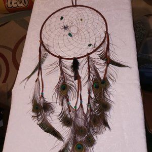Dream Catcher with gemstones and spider accents
